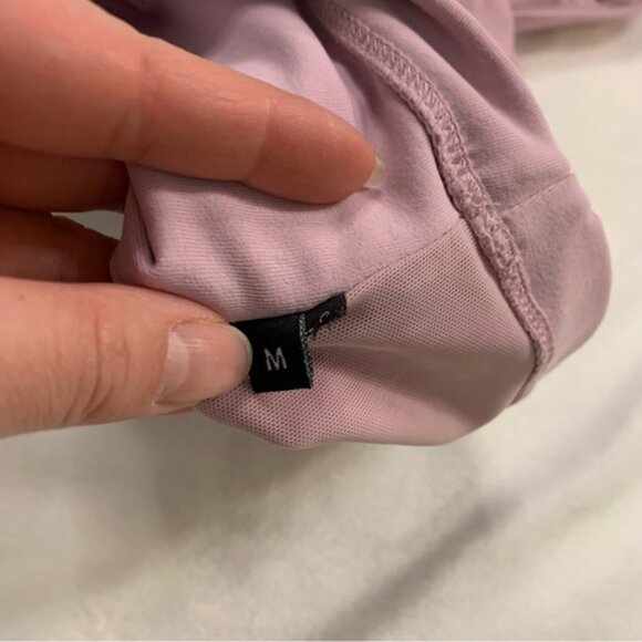 Balance Athletica Vitality Light Purple Pink Sports Bra Medium - Picture 4 of 5